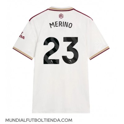 Camiseta Arsenal Mikel Merino #23 Tercera Equipación Replica 2025-26 mangas cortas Camiseta Arsenal Mikel Merino #23 Tercera Equipación Replica 2025-26 mangas cortas